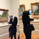 Illustration for article titled A Woman at a Famous Art Museum, Taking a Museums Worth of iPad Photos